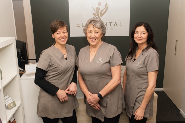 Elemental Body Therapies team – Liezl, Jennifer and Diane
